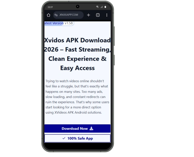 Xvidos APK Download 2026 – Fast Streaming & Clean Experience 5 Download Xvideos APK click button